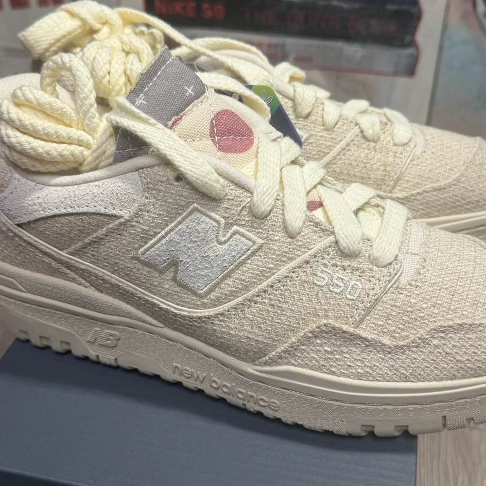 New Unisex New Balance 550 Sashiko Pack Linen BB550THA Size 5.5M/7W, 6M/7.5W - Picture 15 of 15
